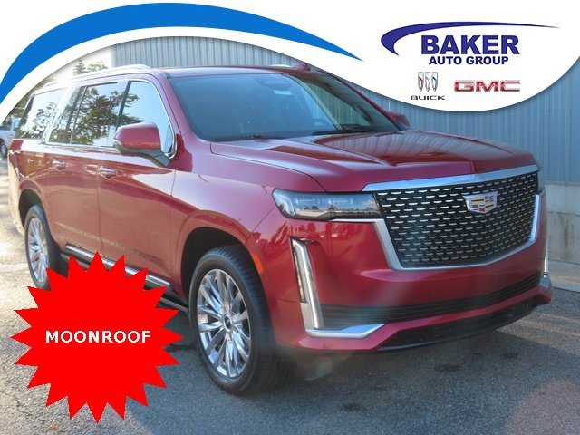 Used 2021 Cadillac Escalade ESV Premium Luxury w/ Driver Assist Tech Package
