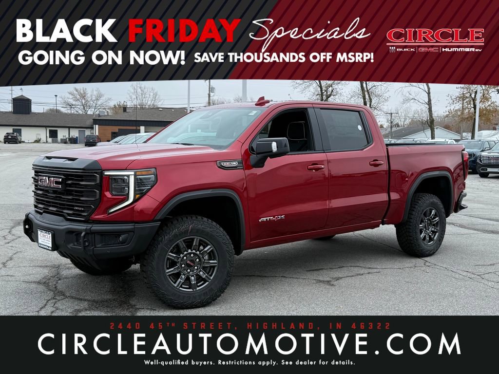 New 2026 GMC Sierra 1500 AT4X