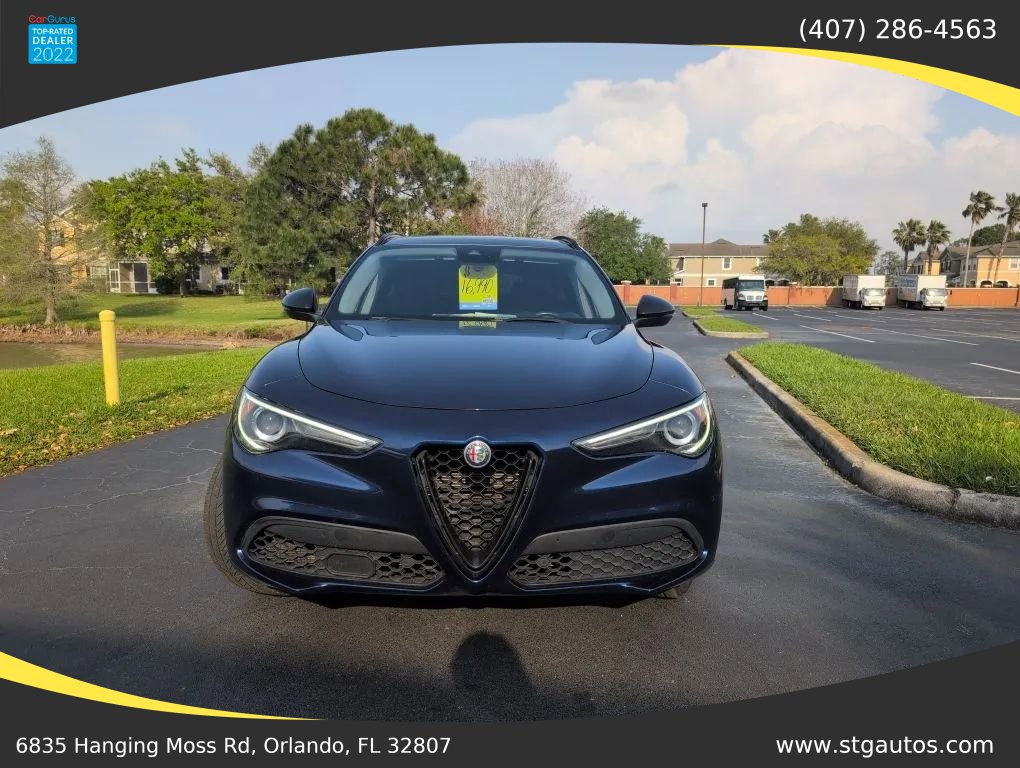 Used 2021 Alfa Romeo Stelvio Ti w/ Nero Edizione AWD/4WD image 8