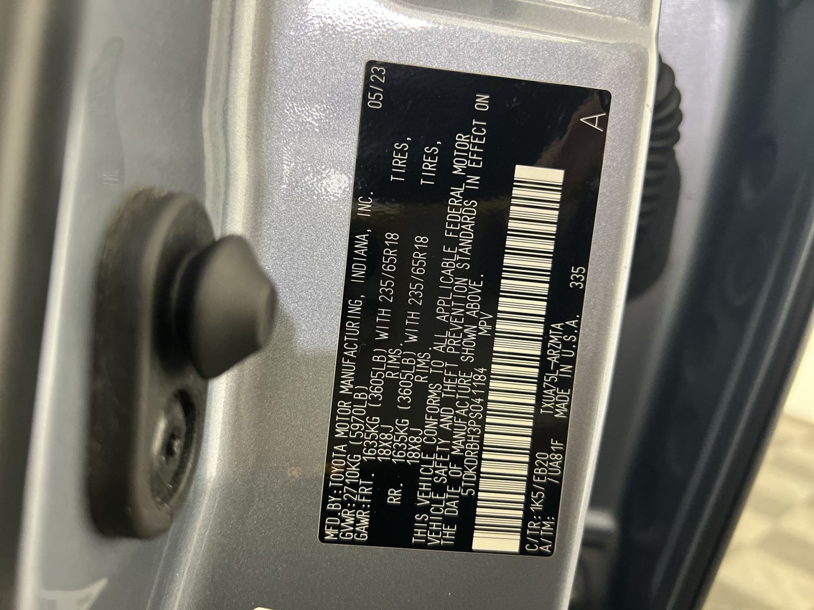 Used 2023 Toyota Highlander XLE AWD/4WD image 31