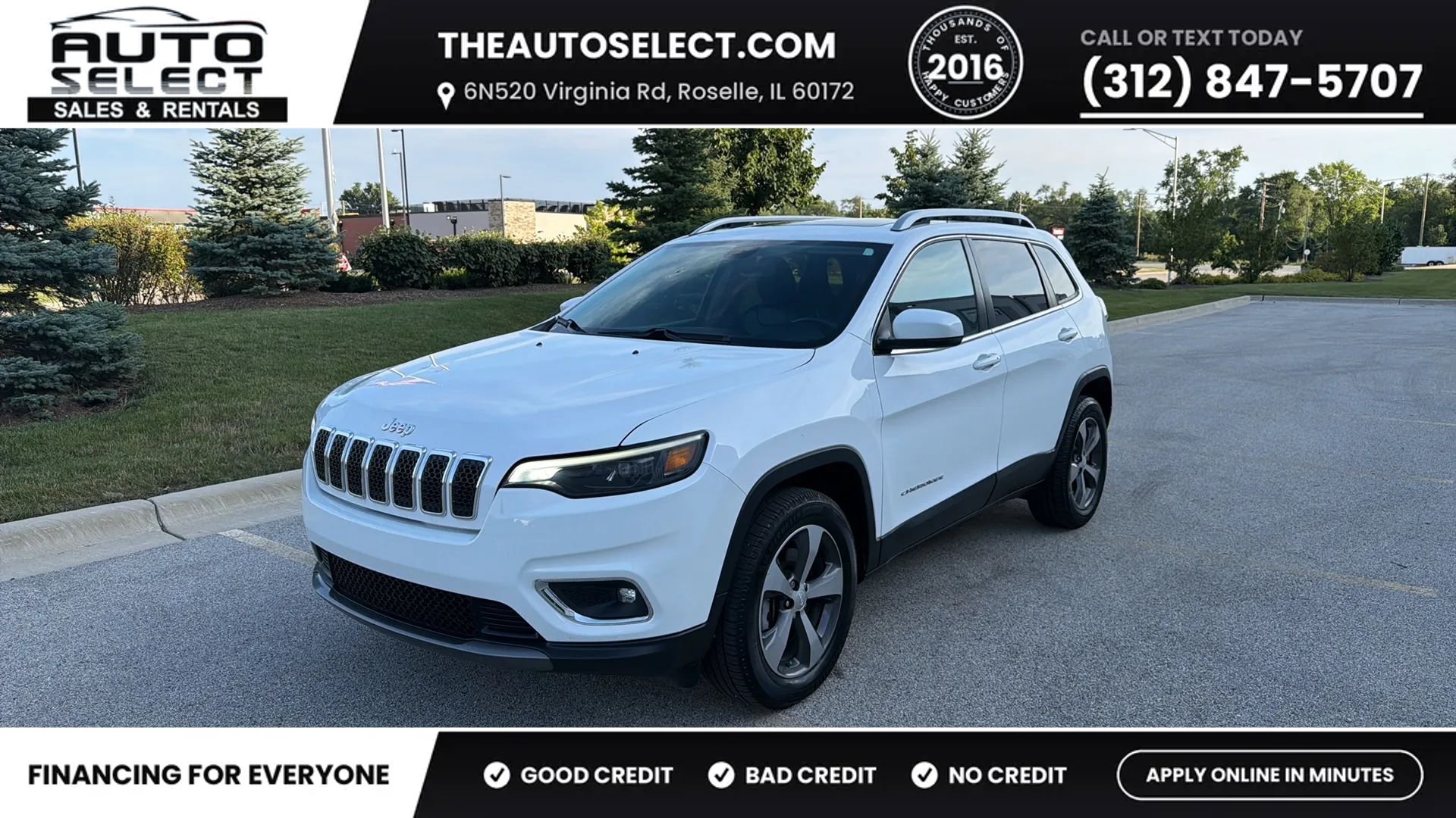 Used 2019 Jeep Cherokee Limited
