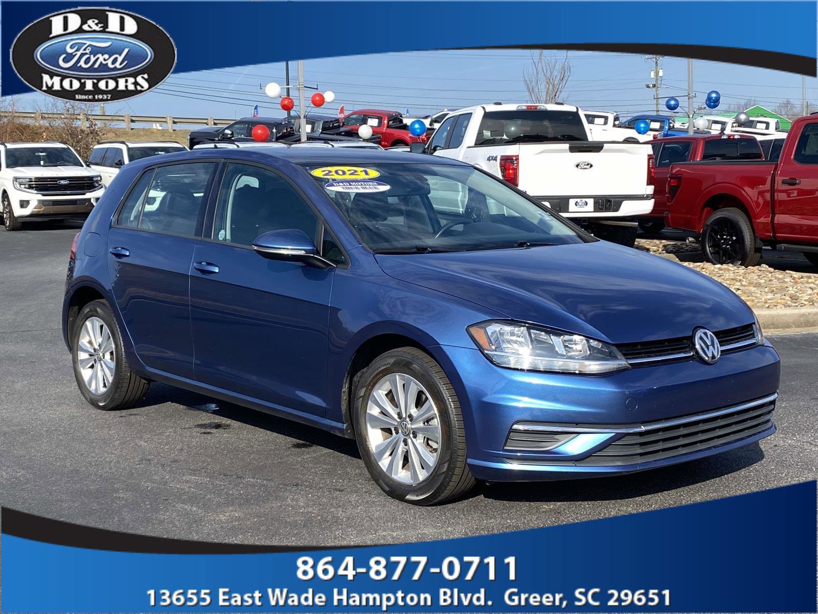 Used 2021 Volkswagen Golf 4-Door