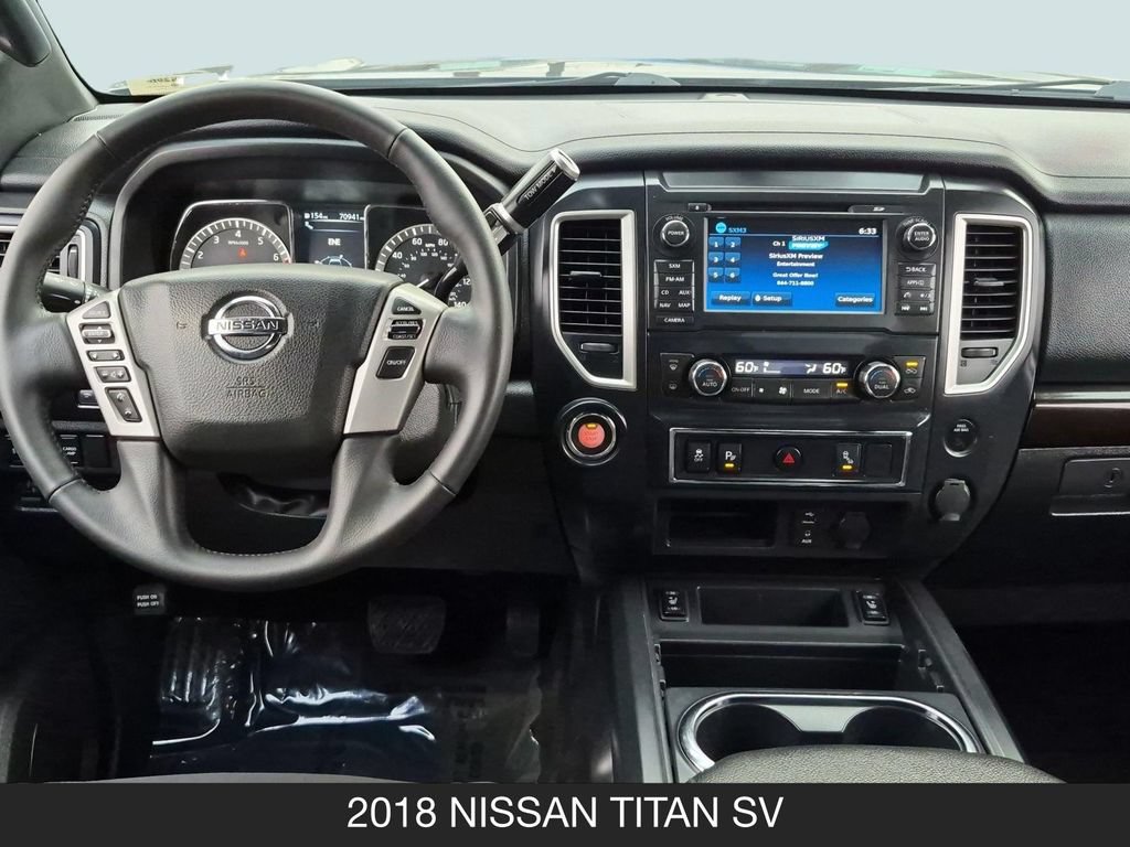 Certified 2018 Nissan Titan SV w/ SV Convenience Package RWD image 13