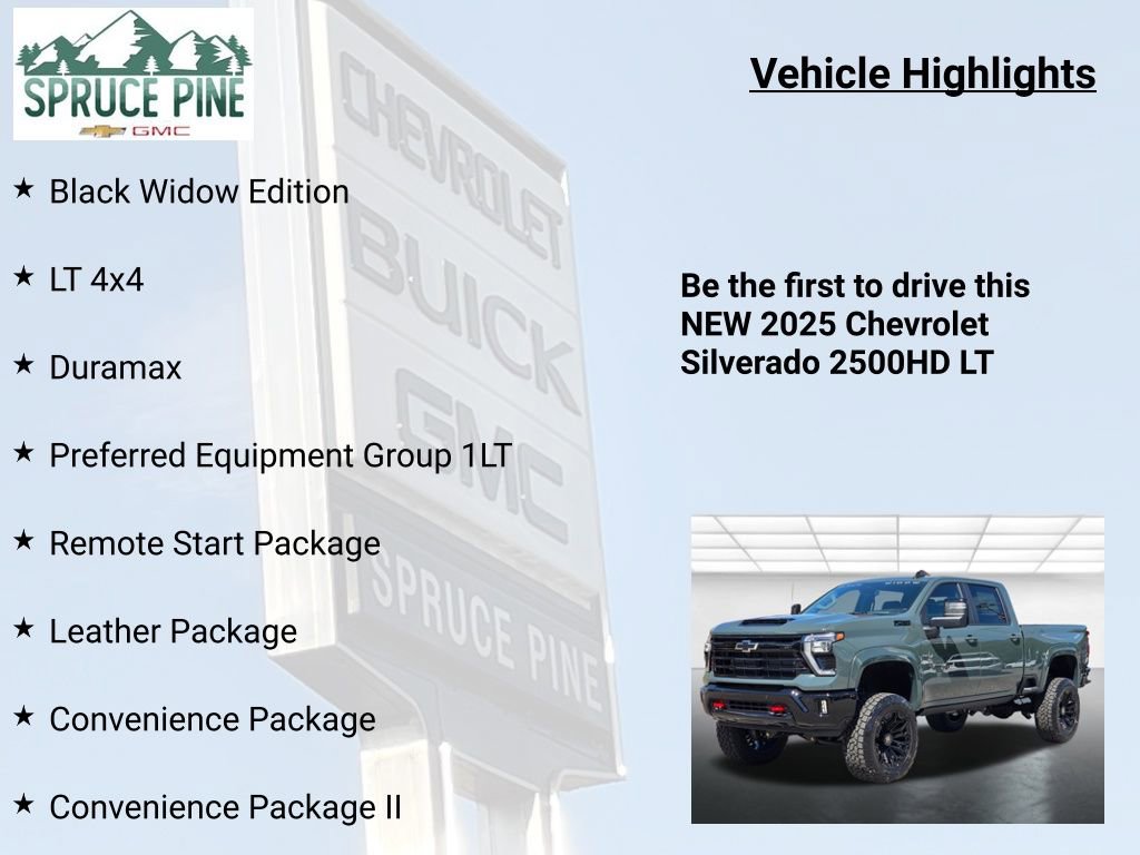 New 2025 Chevrolet Silverado 2500 LT w/ Trail Boss Package image 5