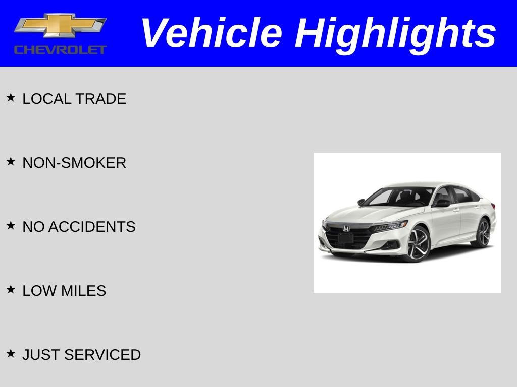 Used 2021 Honda Accord Sport image 2