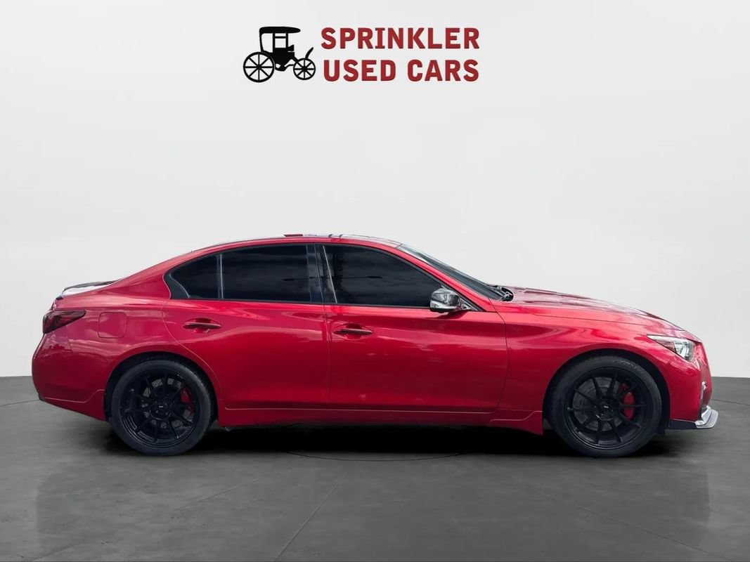 Used 2019 INFINITI Q50 Red Sport 400 w/ All Weather Package (L93) AWD/4WD image 3