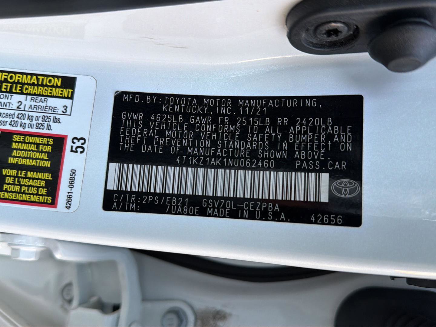 Used 2022 Toyota Camry TRD FWD image 40