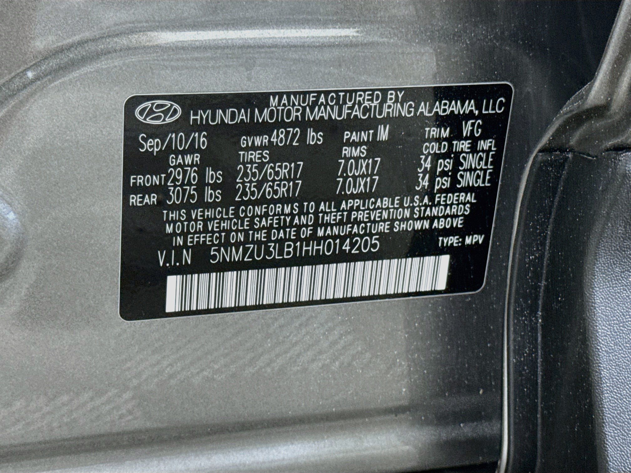 Used 2017 Hyundai Santa Fe Sport FWD image 40