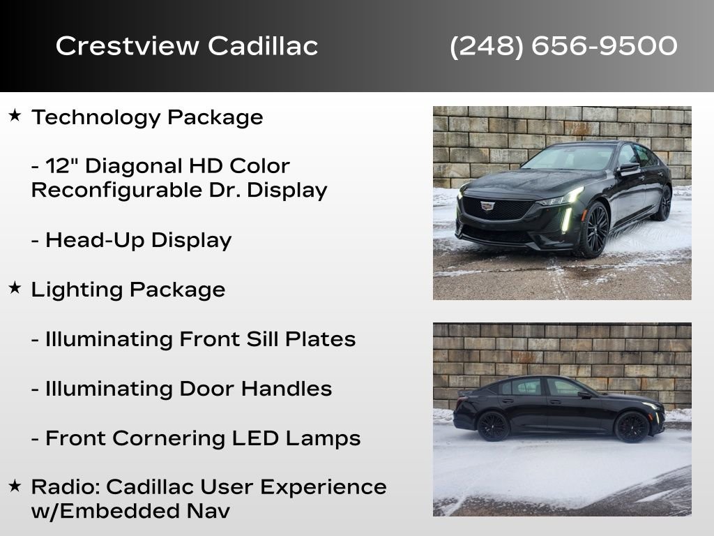 Certified 2022 Cadillac CT5 V w/ Premium Package image 18