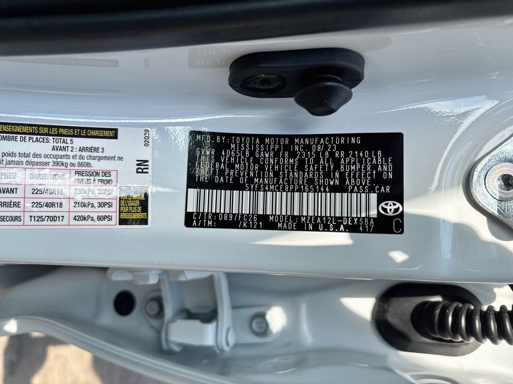 Used 2023 Toyota Corolla SE FWD image 30