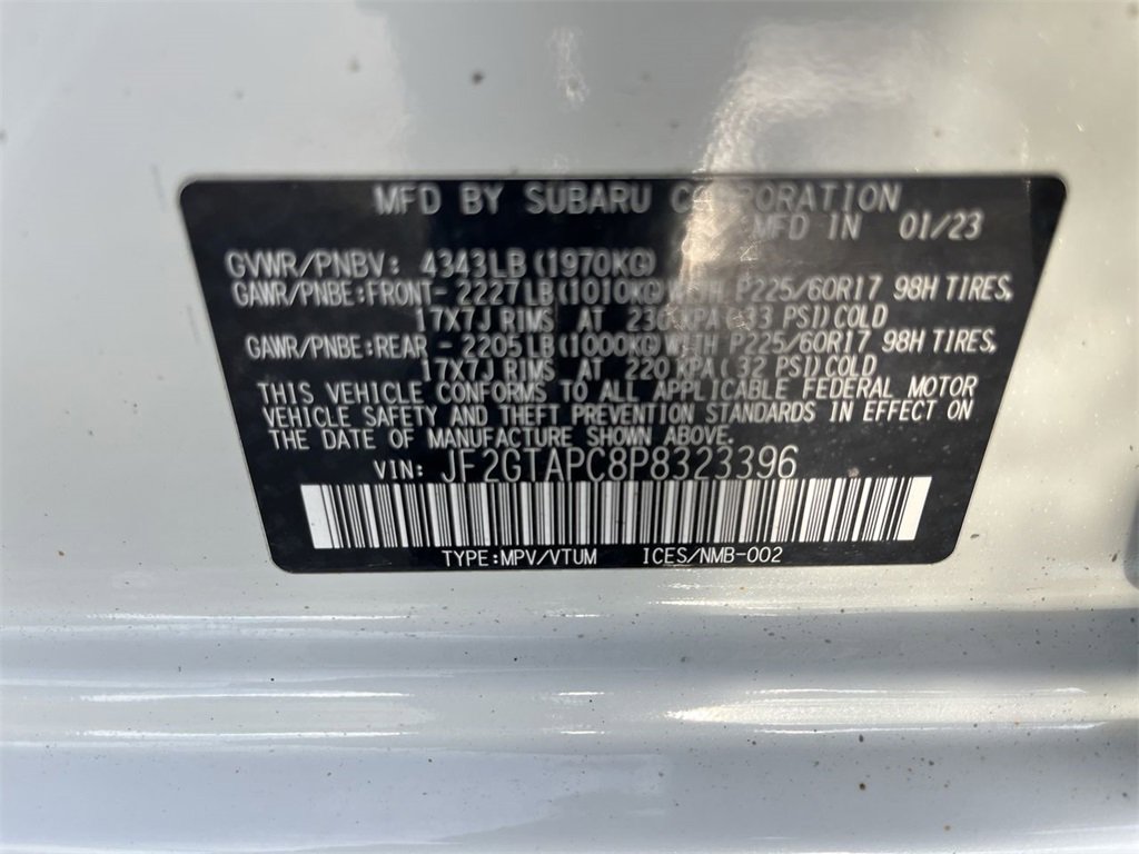 Used 2023 Subaru Crosstrek 2.0i Premium image 30