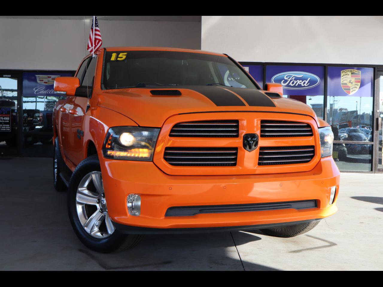 Used 2015 RAM 1500 Sport w/ Ignition Orange Sport Package