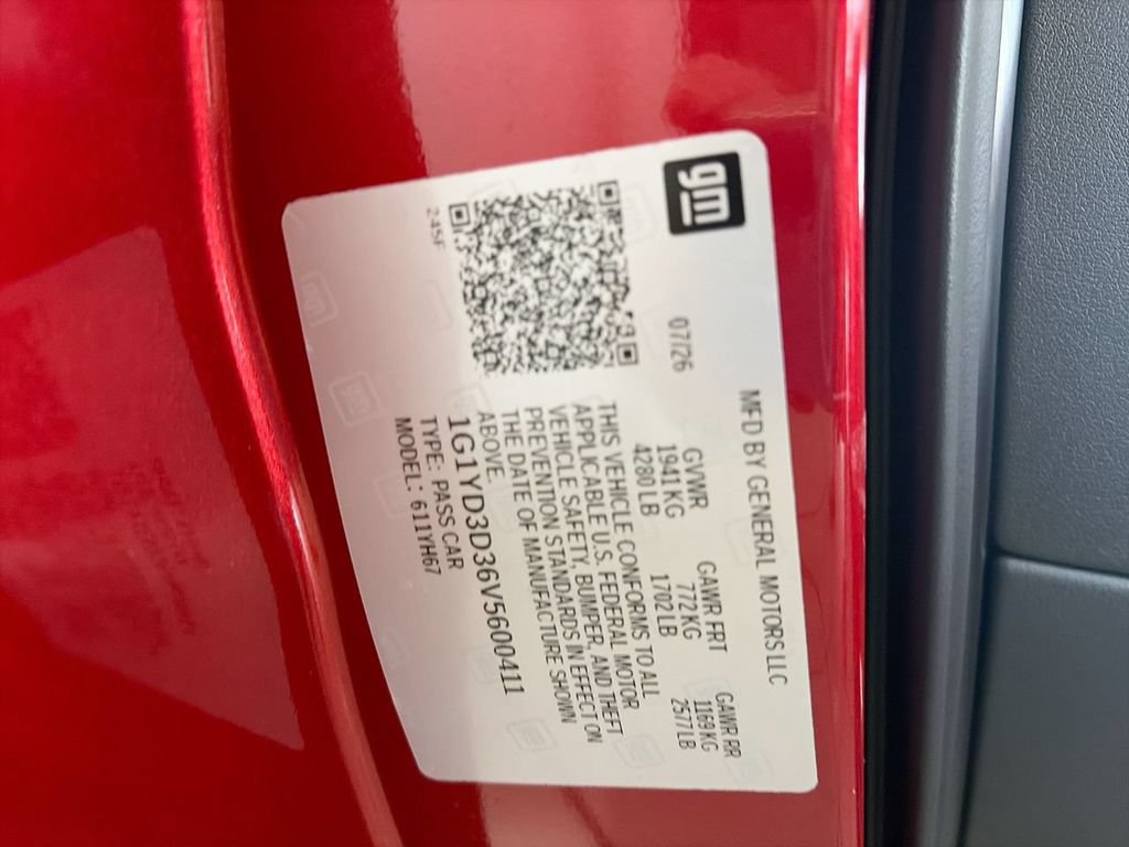 New 2027 Chevrolet Corvette Z06 RWD image 20
