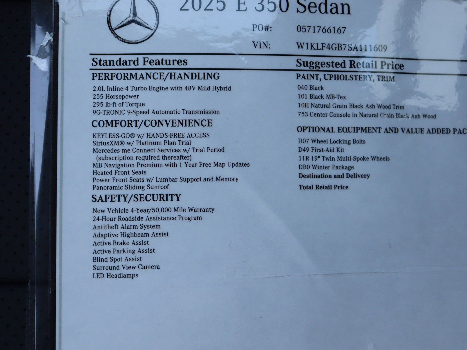 Used 2025 Mercedes-Benz E 350 Sedan image 43