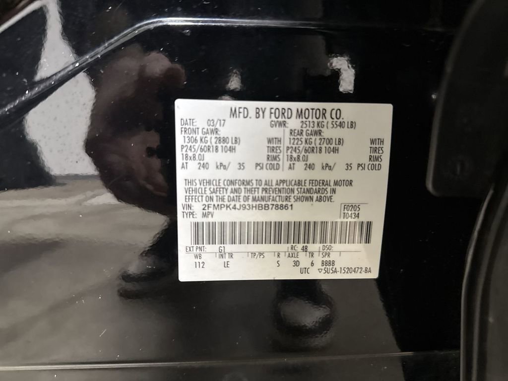 Used 2017 Ford Edge SEL w/ Equipment Group 201A image 27