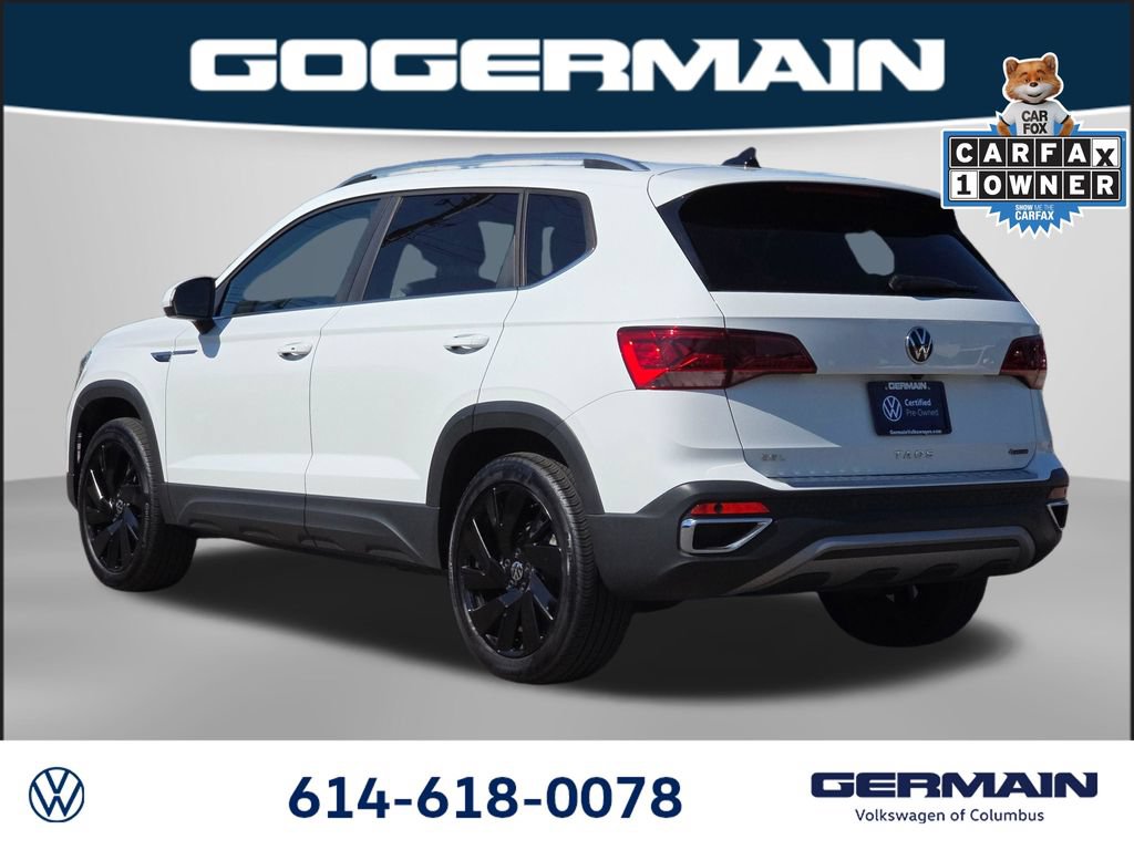 Certified 2023 Volkswagen Taos SEL w/ Black Wheel Package AWD/4WD image 12