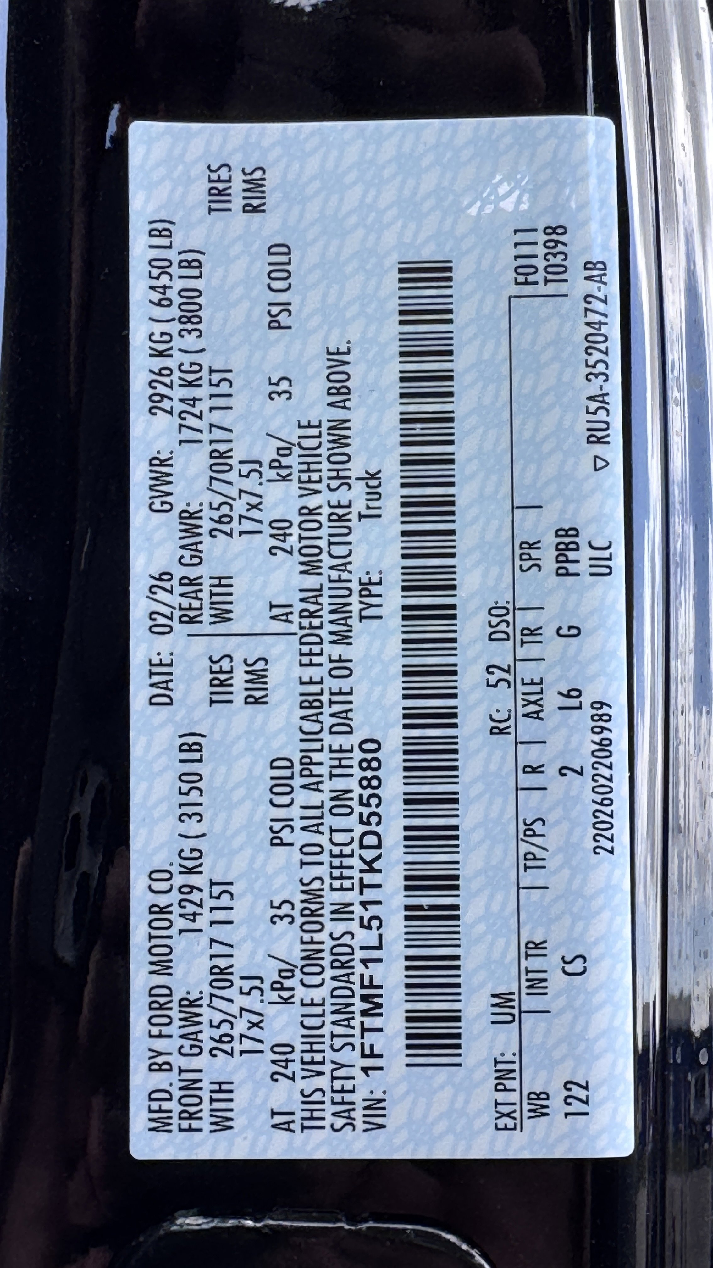 New 2026 Ford F150 XL image 13