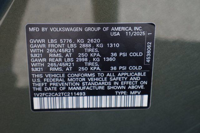 New 2026 Volkswagen Atlas Cross Sport SEL Premium R-Line image 26