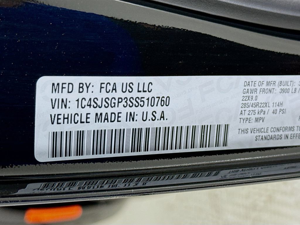 New 2025 Jeep Grand Wagoneer L Series III w/ Quick Order Packagew 28T image 35