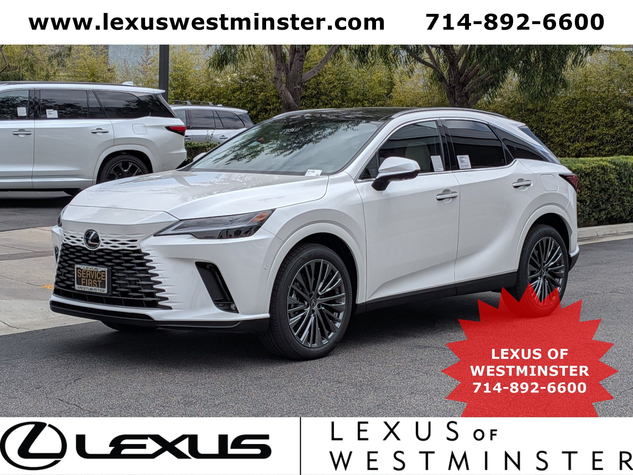 New 2026 Lexus RX 450h AWD