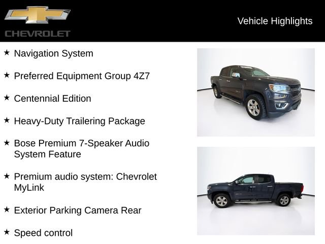 Certified 2018 Chevrolet Colorado Z71 w/ Centennial Edition image 5
