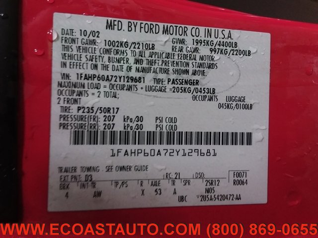 Used 2002 Ford Thunderbird RWD image 16