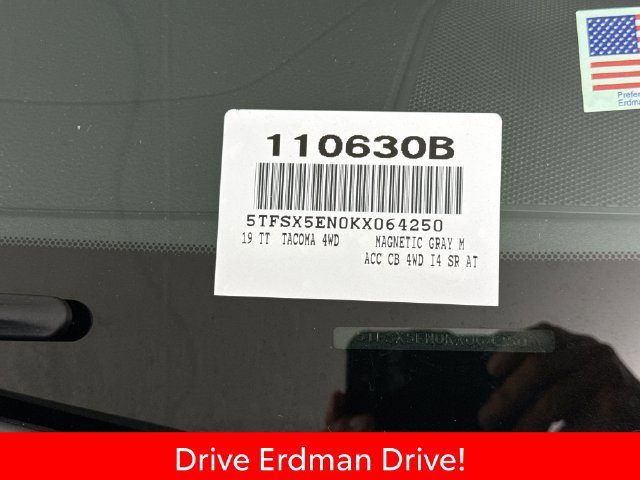 Certified 2019 Toyota Tacoma SR w/ SR Convenience Package AWD/4WD image 26
