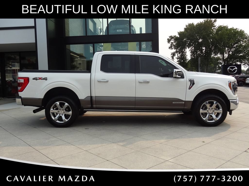 Used 2021 Ford F150 King Ranch w/ Equipment Group 601A High AWD/4WD image 3