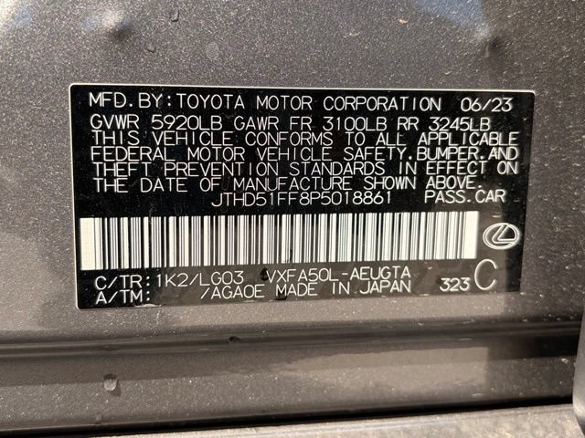 Used 2023 Lexus LS 500 w/ Interior Upgrade Package RWD image 34
