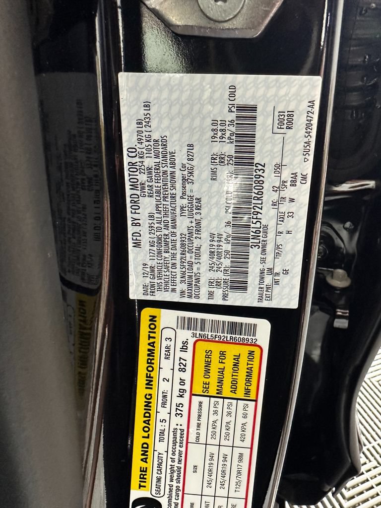 Used 2020 Lincoln MKZ Reserve w/ Elements Package AWD/4WD image 35