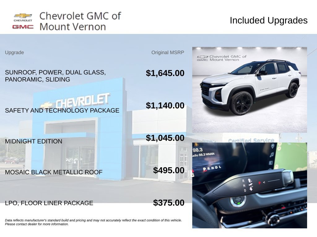 New 2027 Chevrolet Equinox LT w/ Safety and Technology Package AWD/4WD image 6