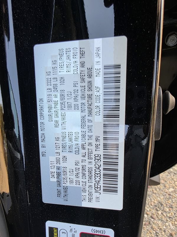 Used 2012 MAZDA CX-7 s Touring AWD/4WD image 35