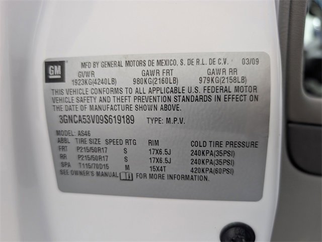 Used 2009 Chevrolet HHR LT w/ LT Preferred Equipment Group image 29