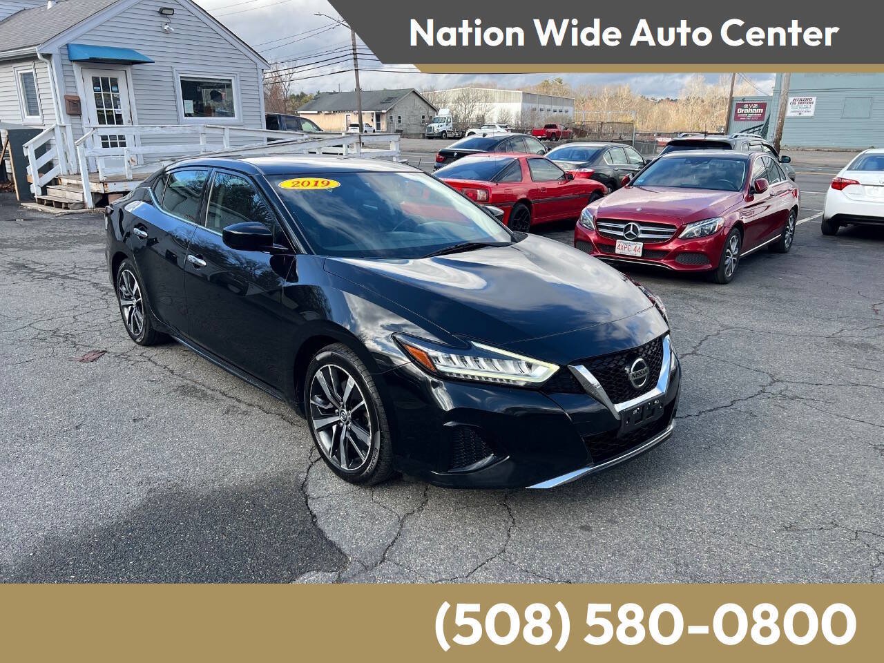 Used 2019 Nissan Maxima 3.5 S w/ Floor Mat Group FWD image 1