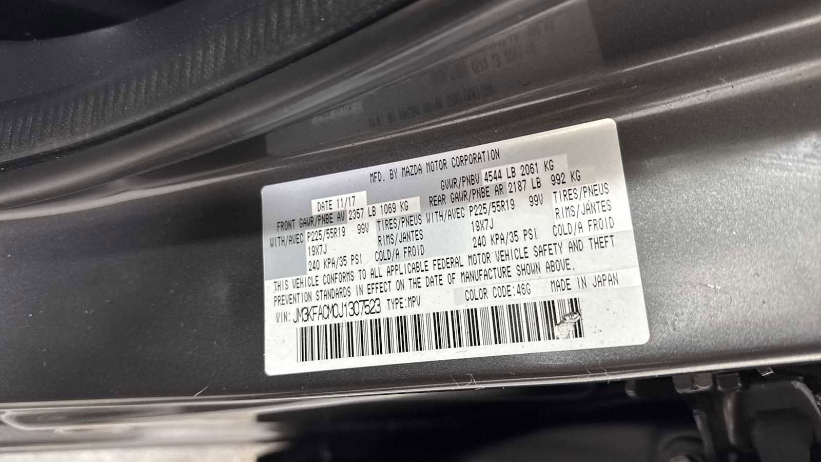 Used 2018 MAZDA CX-5 Touring w/ Preferred Equipment Package image 11