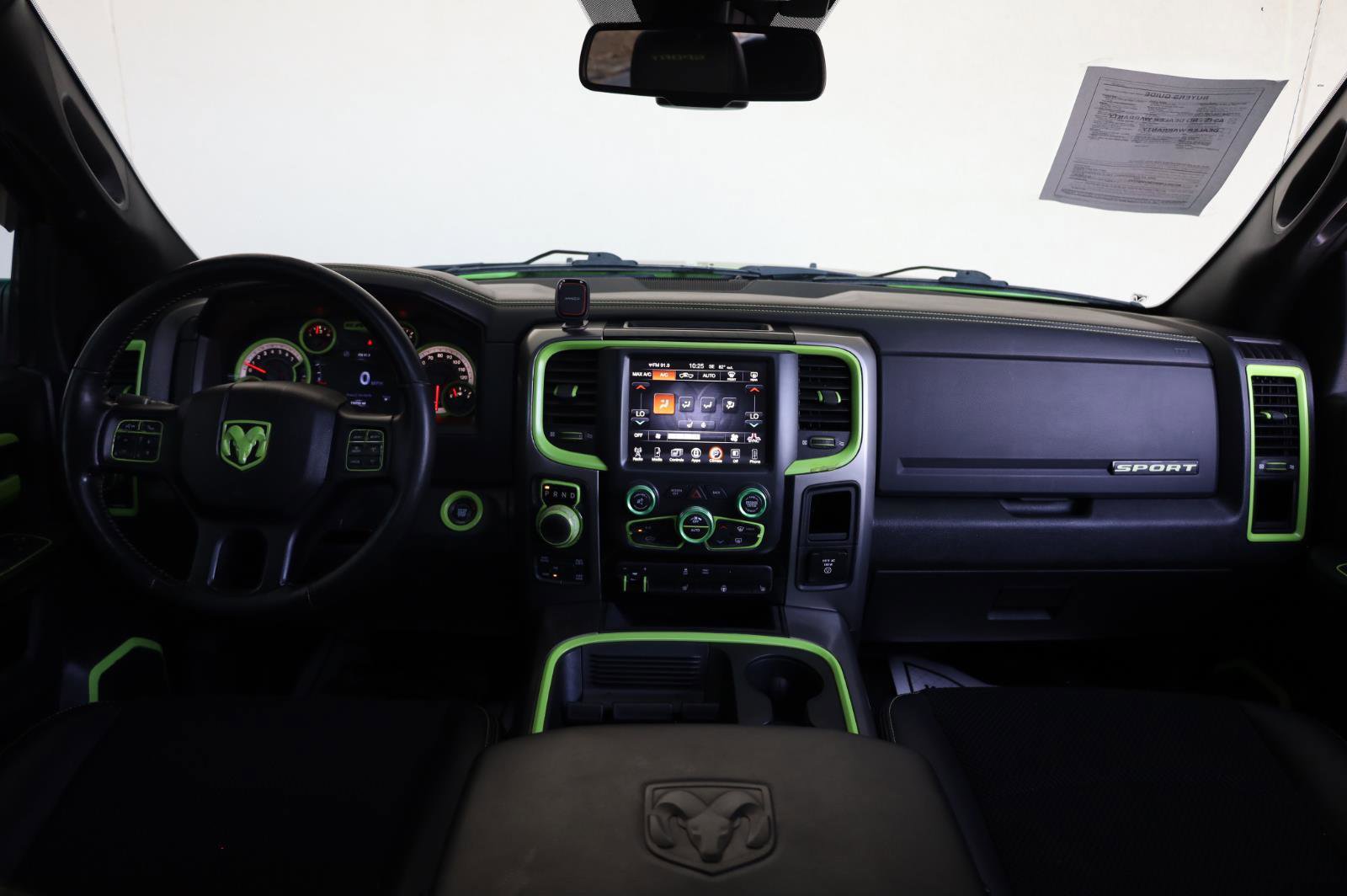 Used 2017 RAM 1500 Sport w/ Sublime Green Sport Package AWD/4WD image 30