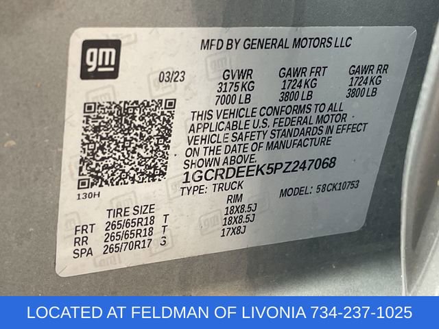 Certified 2023 Chevrolet Silverado 1500 RST AWD/4WD image 32