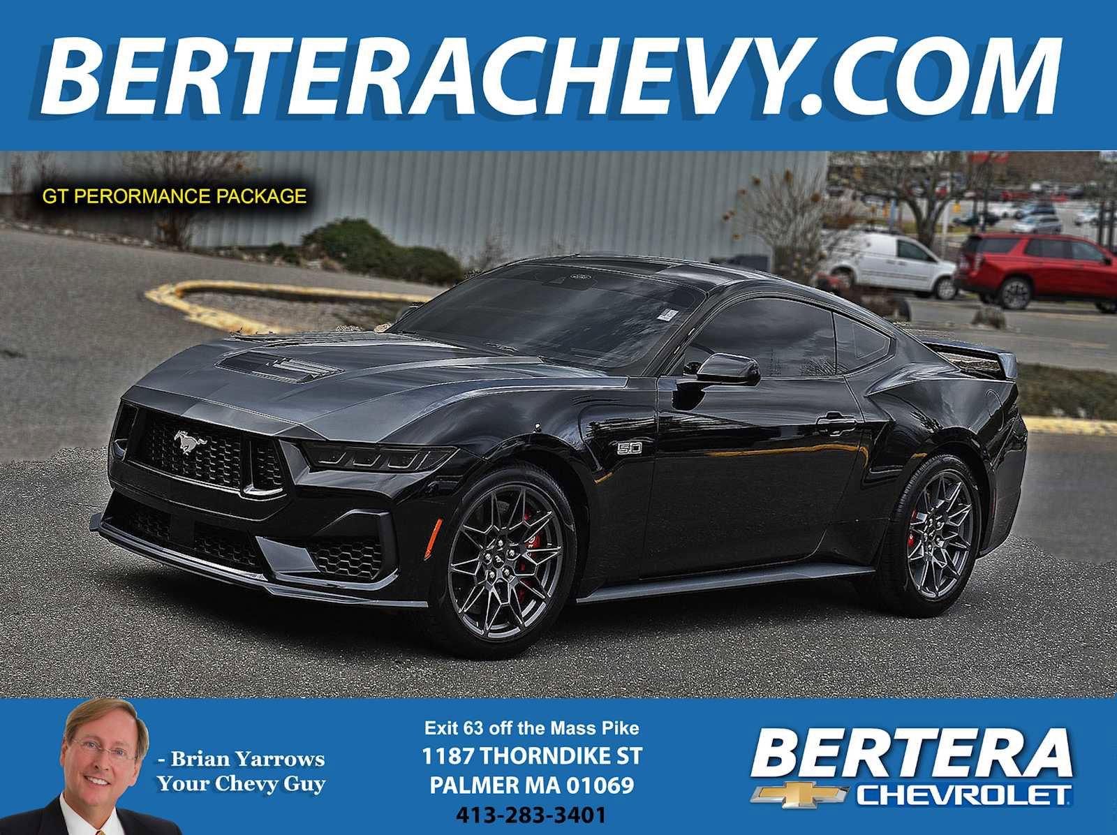 Used 2025 Ford Mustang GT w/ GT Performance Package image 3