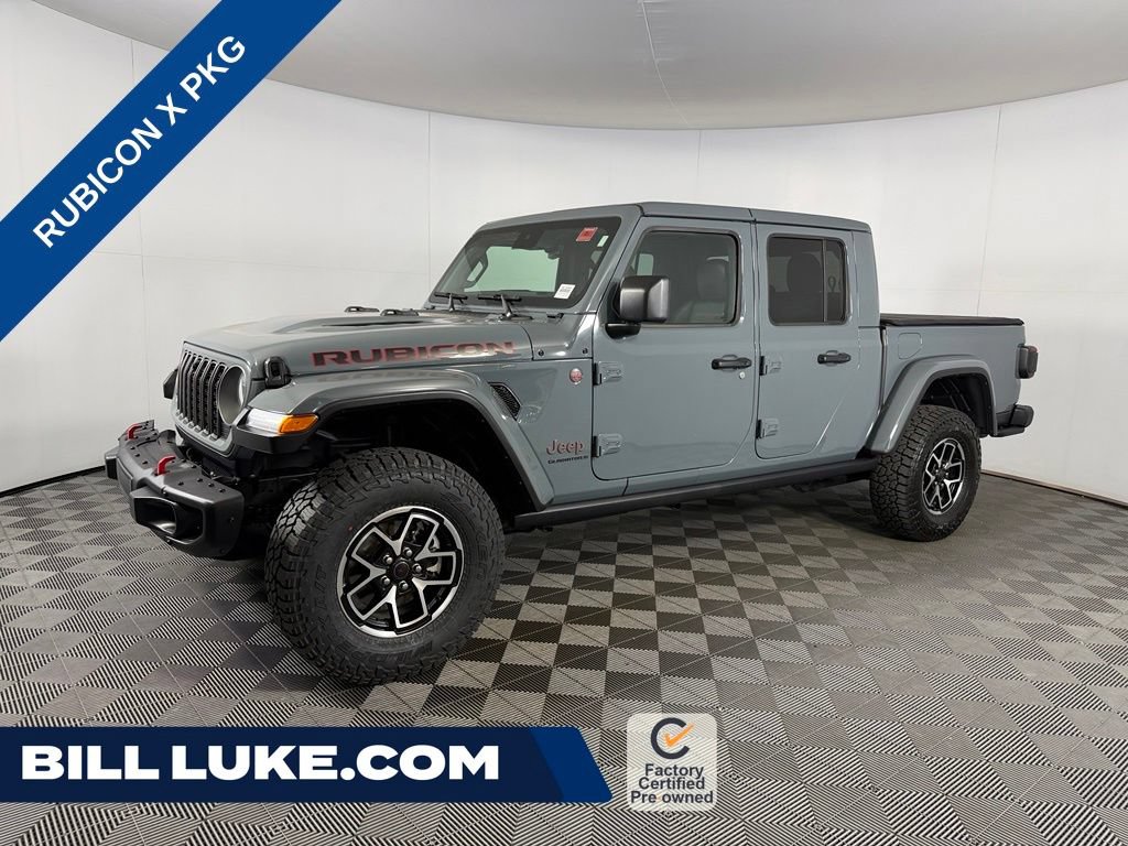 Certified 2025 Jeep Gladiator Rubicon AWD/4WD image 1