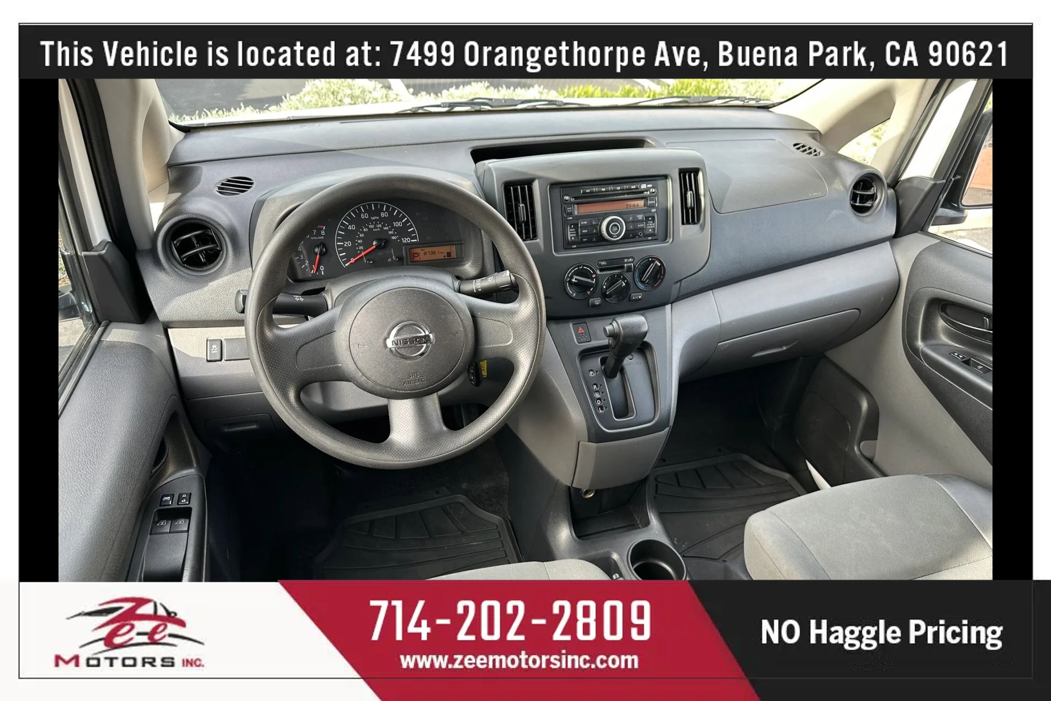 Used 2017 Nissan NV200 S w/ Back Door Glass Package image 18