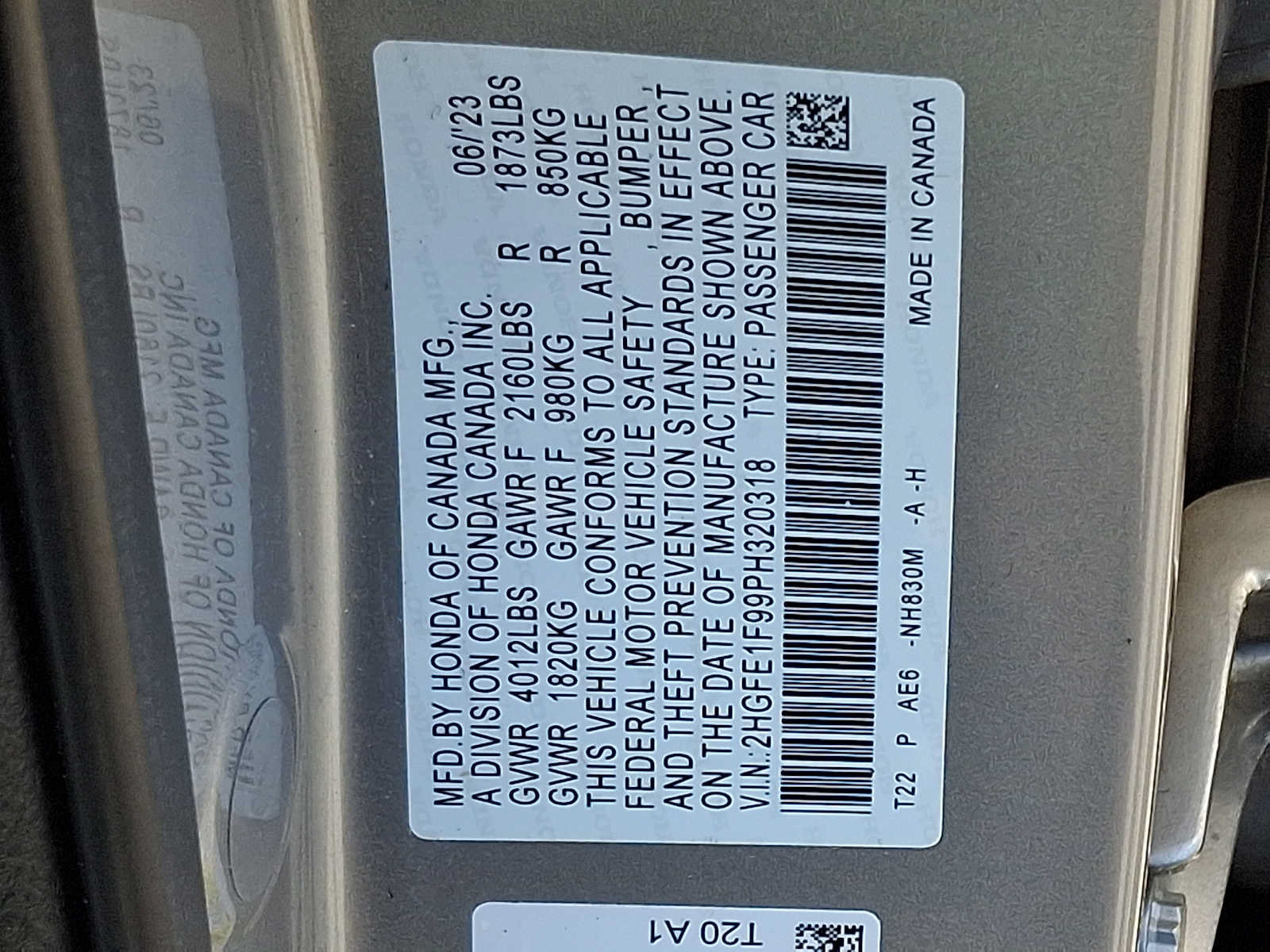 Used 2023 Honda Civic Touring image 27