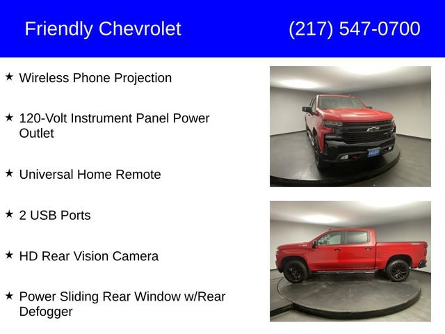Certified 2022 Chevrolet Silverado 1500 LT Trail Boss w/ Convenience Package II AWD/4WD image 30