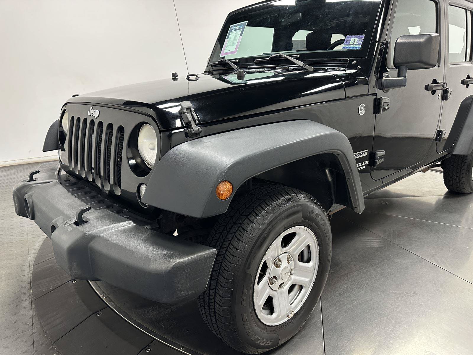 Used 2014 Jeep Wrangler Unlimited Sport w/ Connectivity Group AWD/4WD image 7