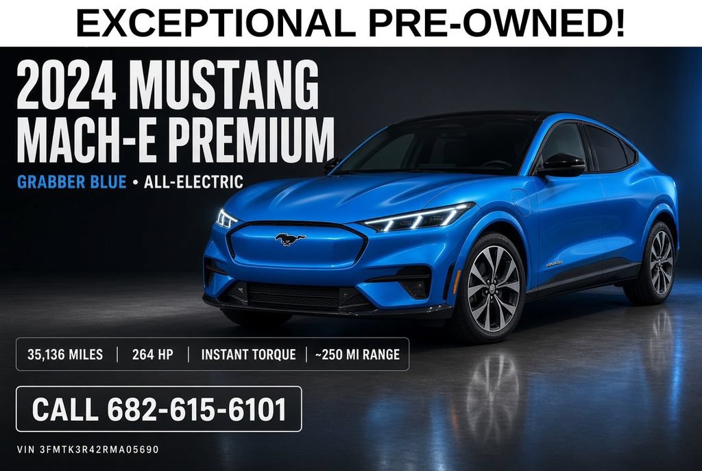 Used 2024 Ford Mustang Mach-E Premium RWD image 1