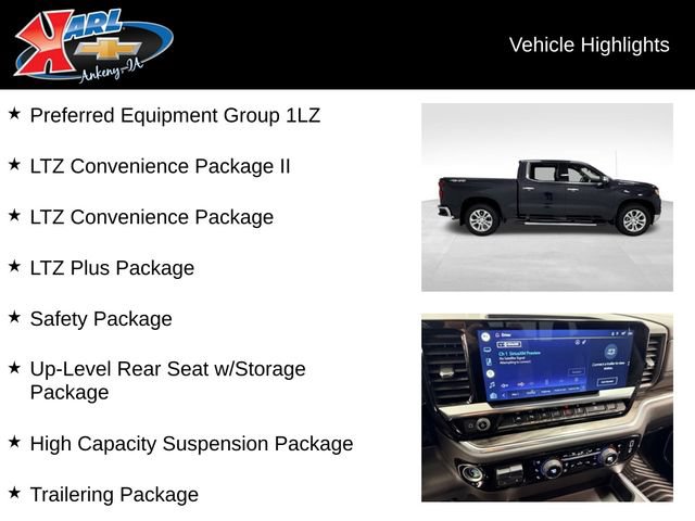 Certified 2022 Chevrolet Silverado 1500 LTZ w/ LTZ Convenience Package II AWD/4WD image 2