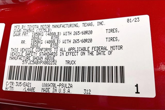 Used 2023 Toyota Tundra Limited image 35