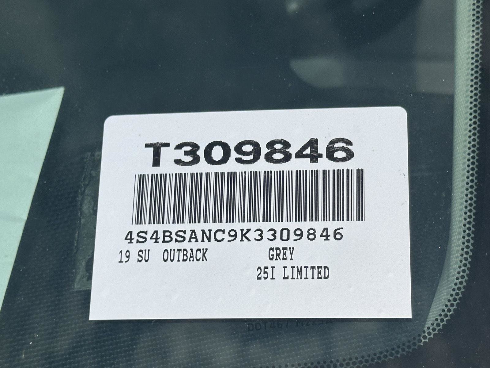 Used 2019 Subaru Outback 2.5i Limited AWD/4WD image 14