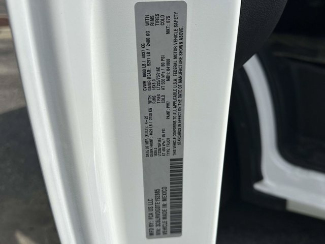 New 2026 RAM ProMaster 2500 FWD image 30