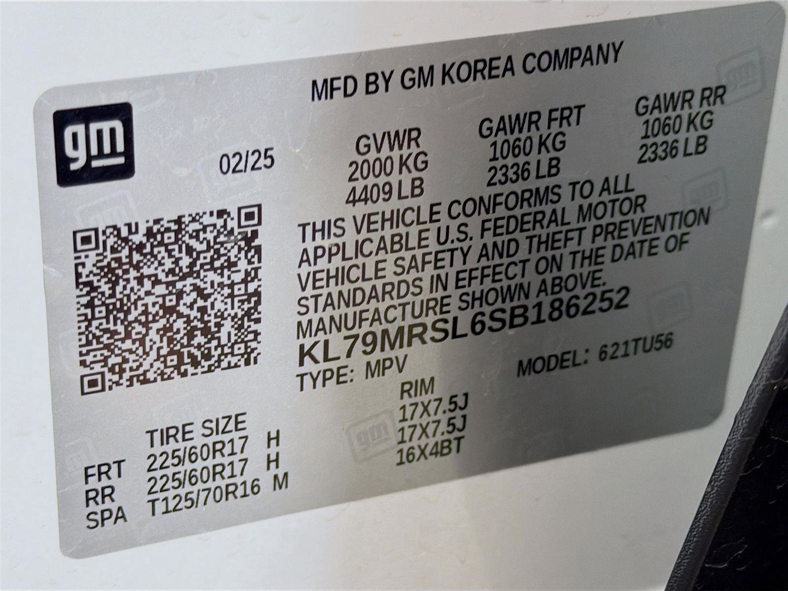 Used 2025 Chevrolet TrailBlazer LT w/ Driver Confidence Package image 29