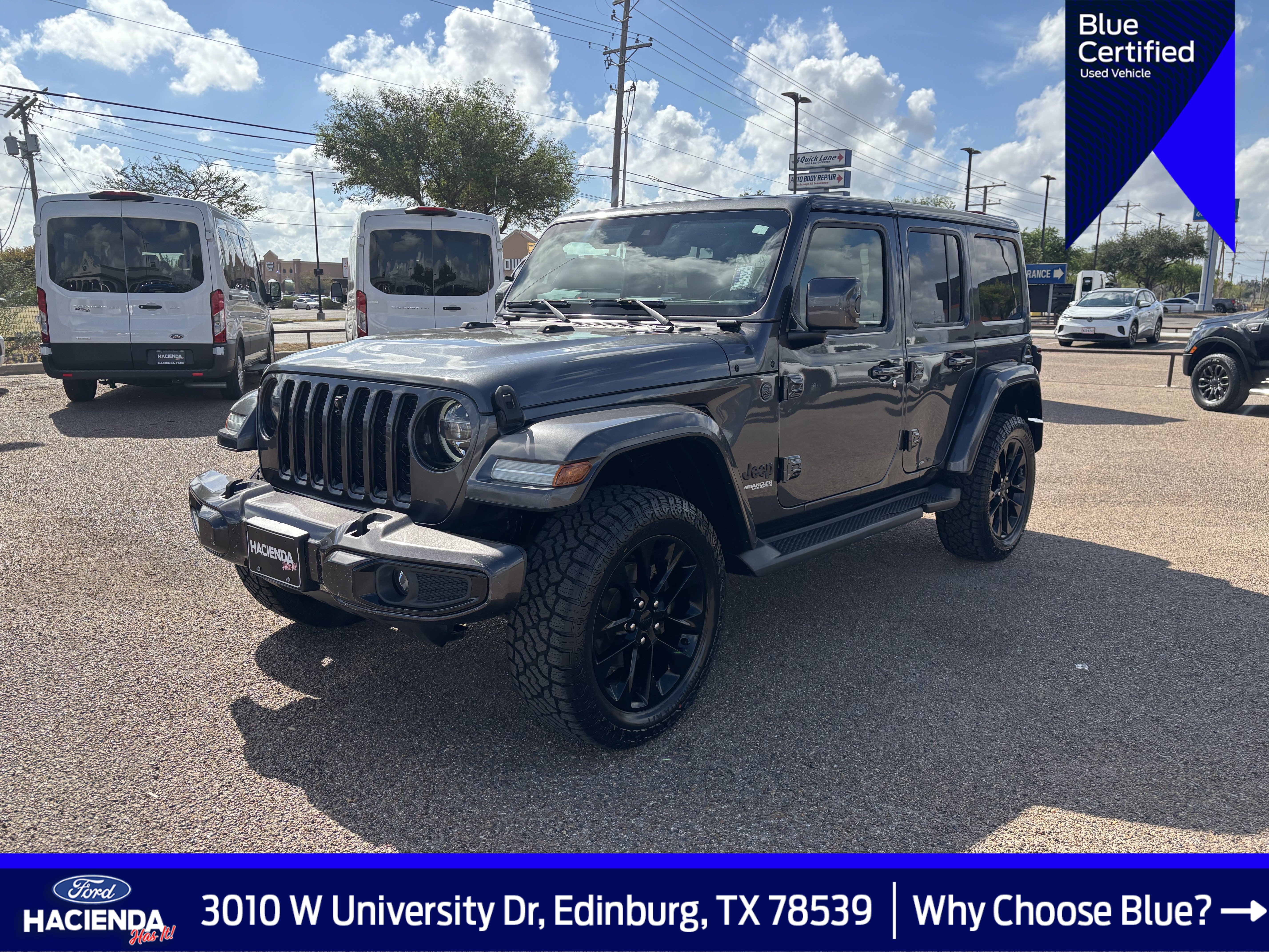 Used 2021 Jeep Wrangler Unlimited Sahara